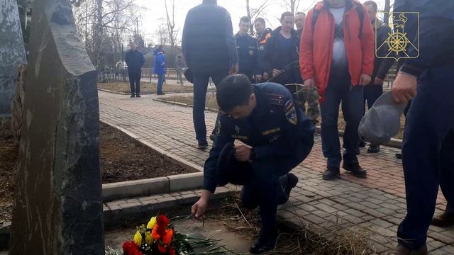 почтили память наших земляков, погибших при исполнении служебного долга