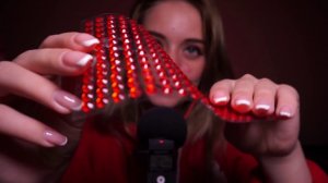 [4K] Самые БЛЕСТЯЩИЕ визуальные триггеры АСМР | ASMR  Rubbing Rhinestone Covered Palms