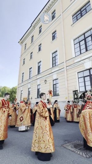 Отдание Пасхи в Академии на Неве