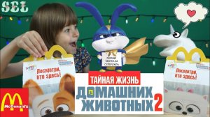 ТАЙНАЯ ЖИЗНЬ ДОМАШНИХ ЖИВОТНЫХ 2 Челлендж Хэппи Мил