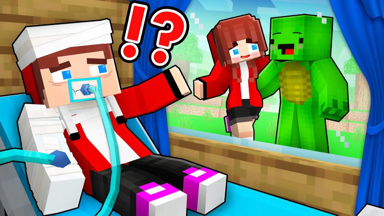 Майки украл девушку Джей-Джея  Грустная история любви  Maizen Minecraft Animation