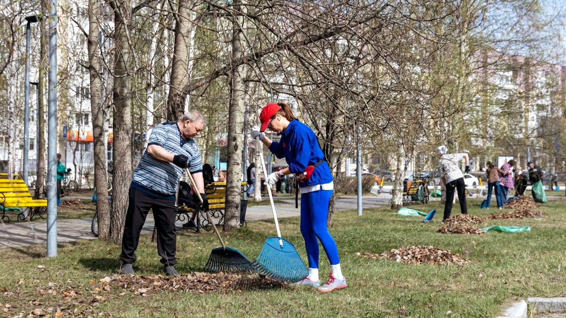 В Сургуте за весну провели 12 общегородских субботников