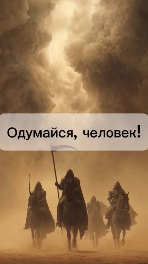 Одумайся, человек!
