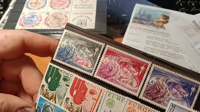 Смотрим марки франции 71-72 год.Филателия марки хобби Stamp Philately Hobby