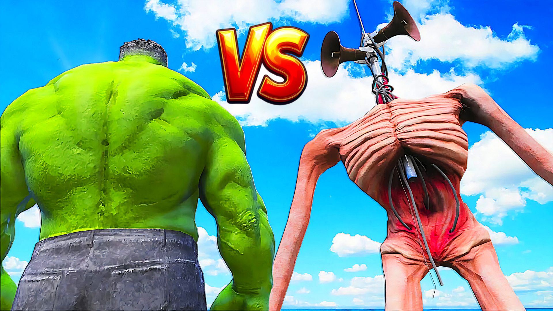 📢 СИРЕНОГОЛОВЫЙ 📢 - против ХАЛКА. Кто круче? SIREN HEAD Vs HULK.