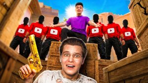 НОВАЯ КОМАНДА ДЖЕНТА vs 7 ЮТУБЕРОВ в STANDOFF 2!