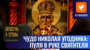 Чудо Николая Угодника: пуля, попавшая в икону, остановилась в руке Святителя (Выпуск #43)