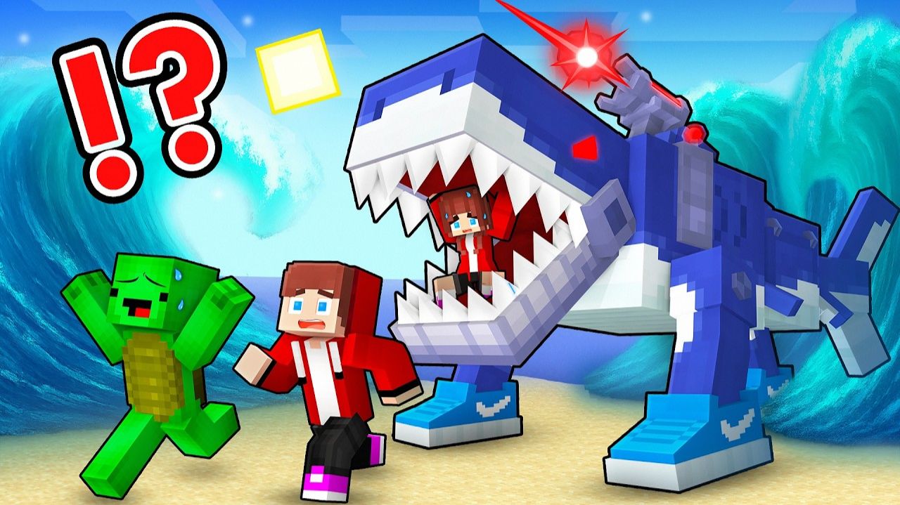 Джей-Джей и Майки против ТРАЛАЛЕРО ТРАЛАЛА — Майзен Анимация Minecraft