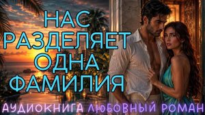 НАС РАЗДЕЛЯЕТ ОДНА ФАМИЛИЯ: СЛУШАТЬ АУДИОКНИГА ЛЮБОВНЫЙ РОМАН