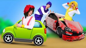 🎶 Рабочие машины - Эвакуатор! Развивающие песенки про машинки и мультфильмы для детей 🚗