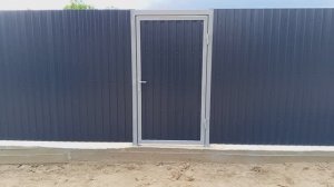 Делаю калитки в рамочке . Красиво смотрятся .