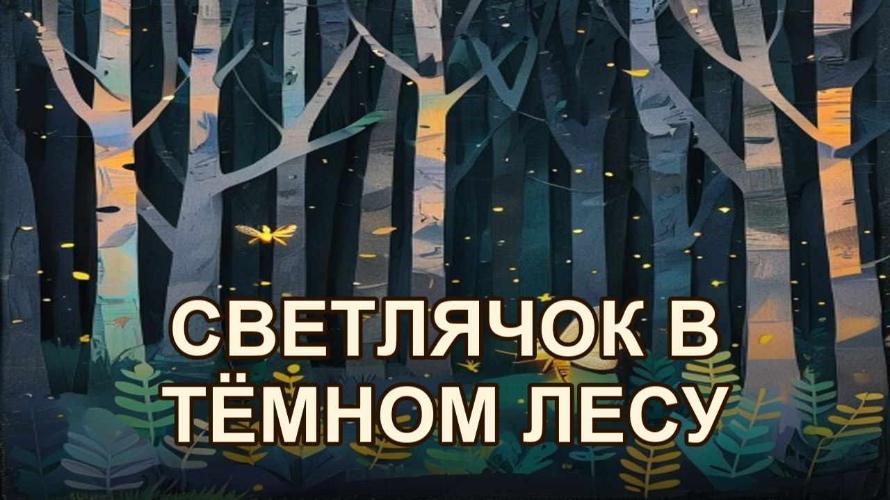 Как светлячок озарил тёмный лес