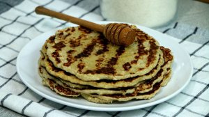 Из 1 стакана овсянки готовлю полезный завтрак. Блины на завтрак без муки