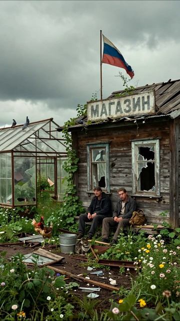 Разрушенные мечты в глухой деревне #нищета #глубинка #россия