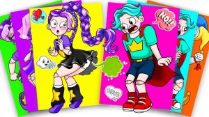 ЛИЛИ ЛАВБРЕЙДЗ ДЕЛАЕТ РОРИ СОВЕРШЕННО СУМАСШЕДШИМ — POPPY PLAYTIME 5 | СТИКЕРБУК СДЕЛАЙ САМ