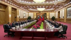 Российско-китайские переговоры в расширенном составе, Пекин, 20 мая 2026 года