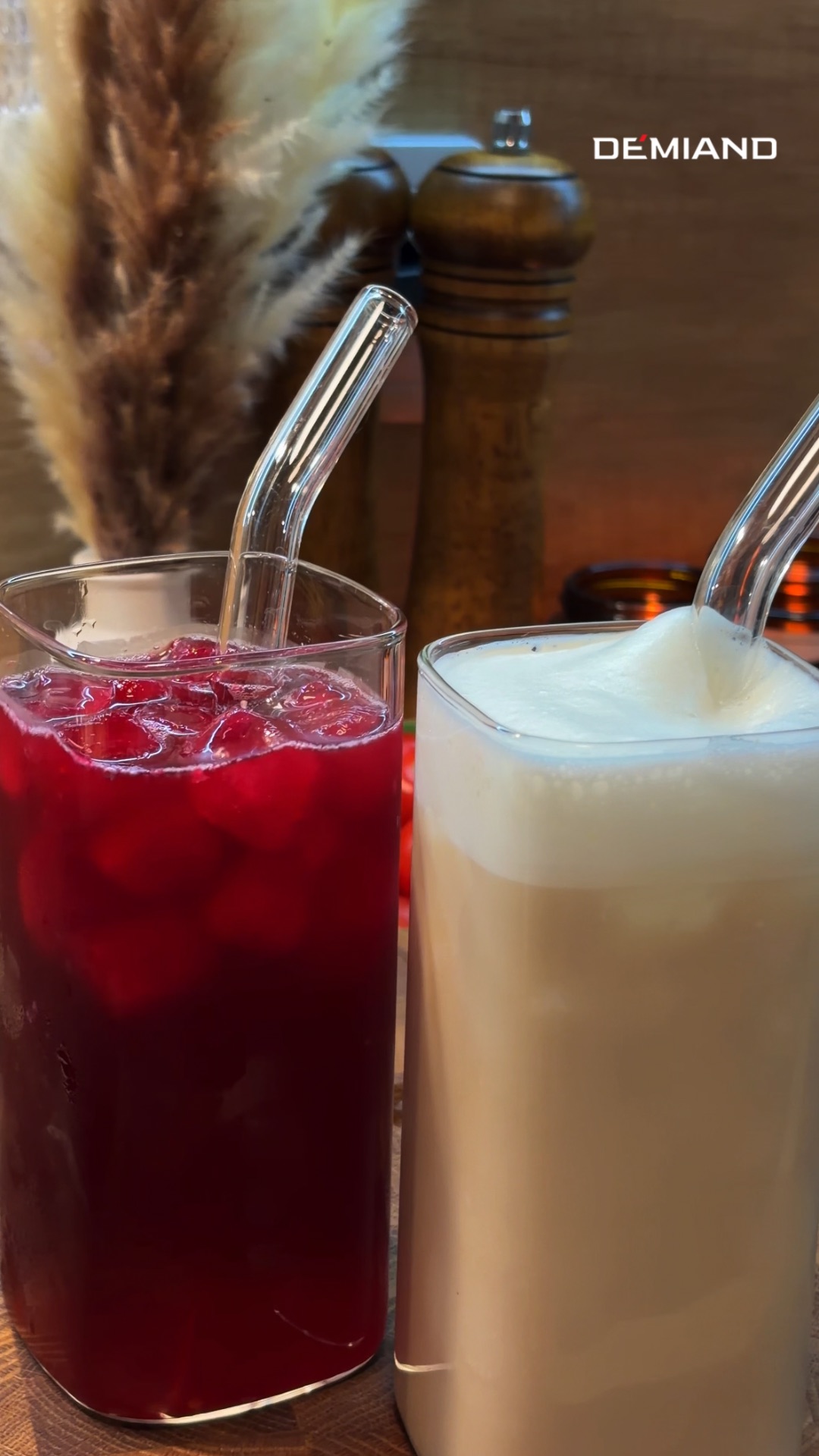 Два вида латте🩷🥛