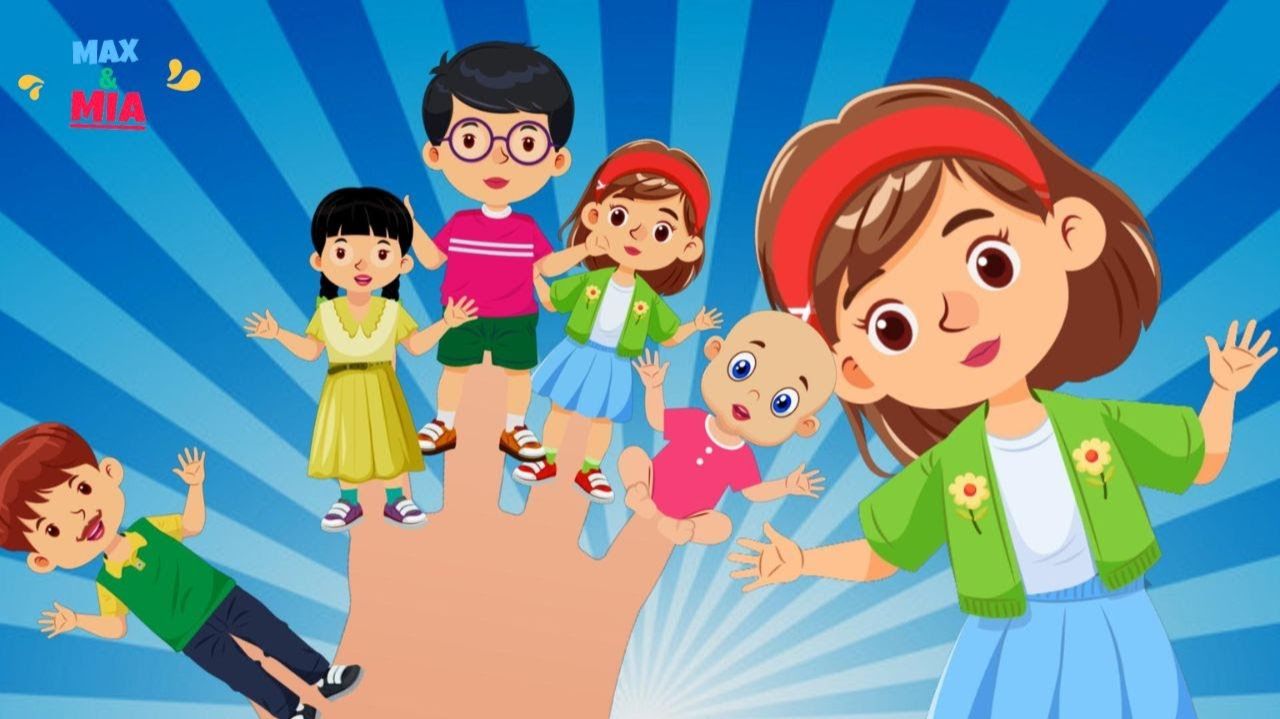 Семья пальчиков # Finger Family Song - Развивающие детские песни от Max And Mia
