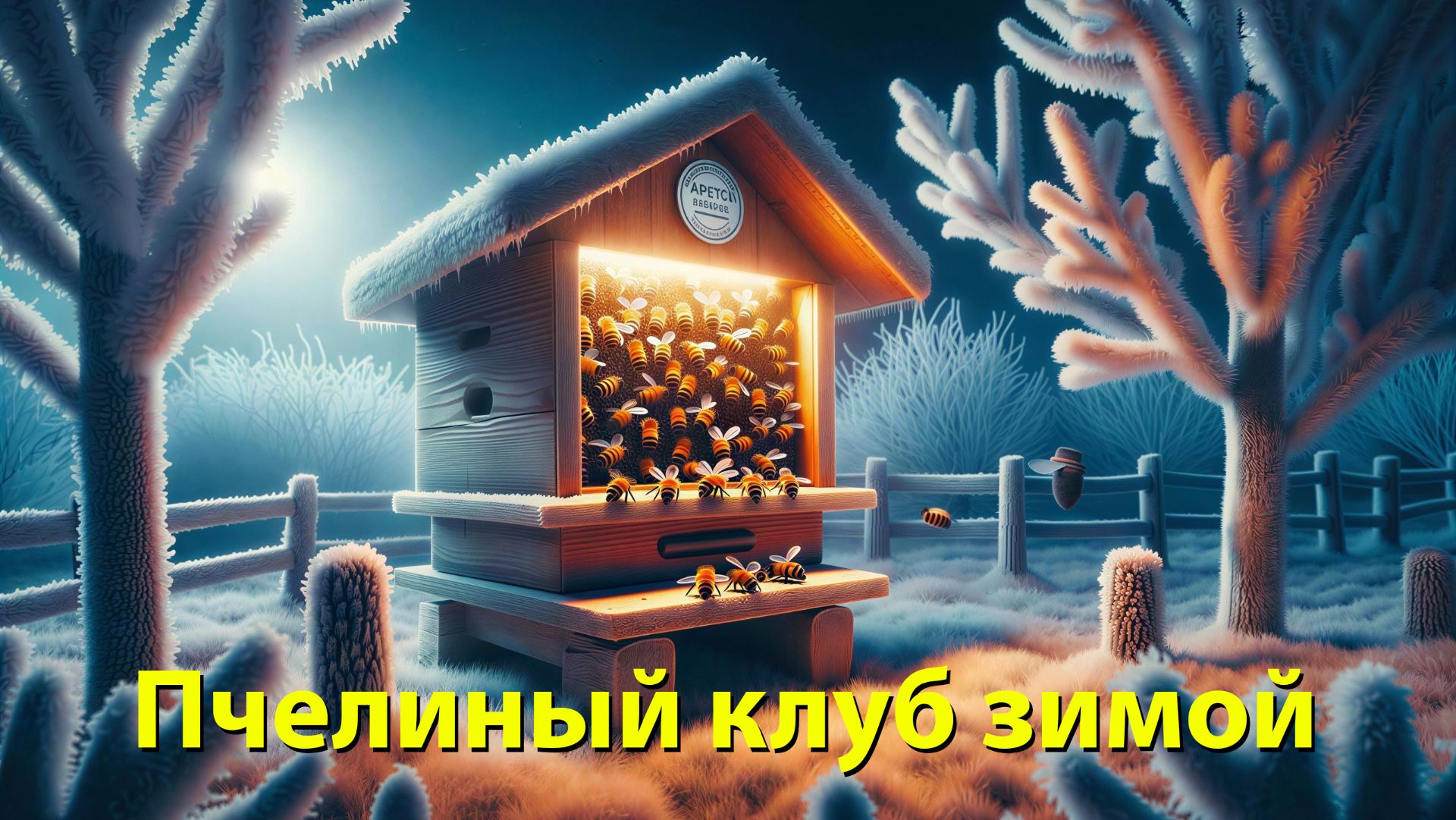 Пчелиный клуб зимой: Зависит ли его тепло от мороза за стенкой улья?