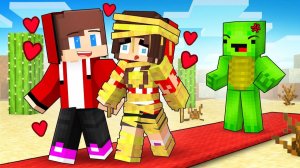 JJ`s Girl MUMMY и JJ - Love Story - Maizen Minecraft Animation