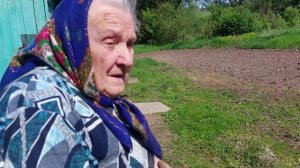 Мария Егоровна посадила огород