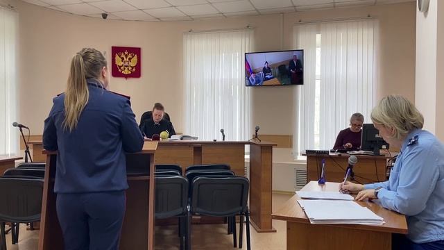 Допрос следователя в суде по делу о криминальных разборках под Назарово