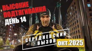 Не страшно откатиться назад, страшно там остаться! 14 ДЕНЬ: Высокие подтягивания