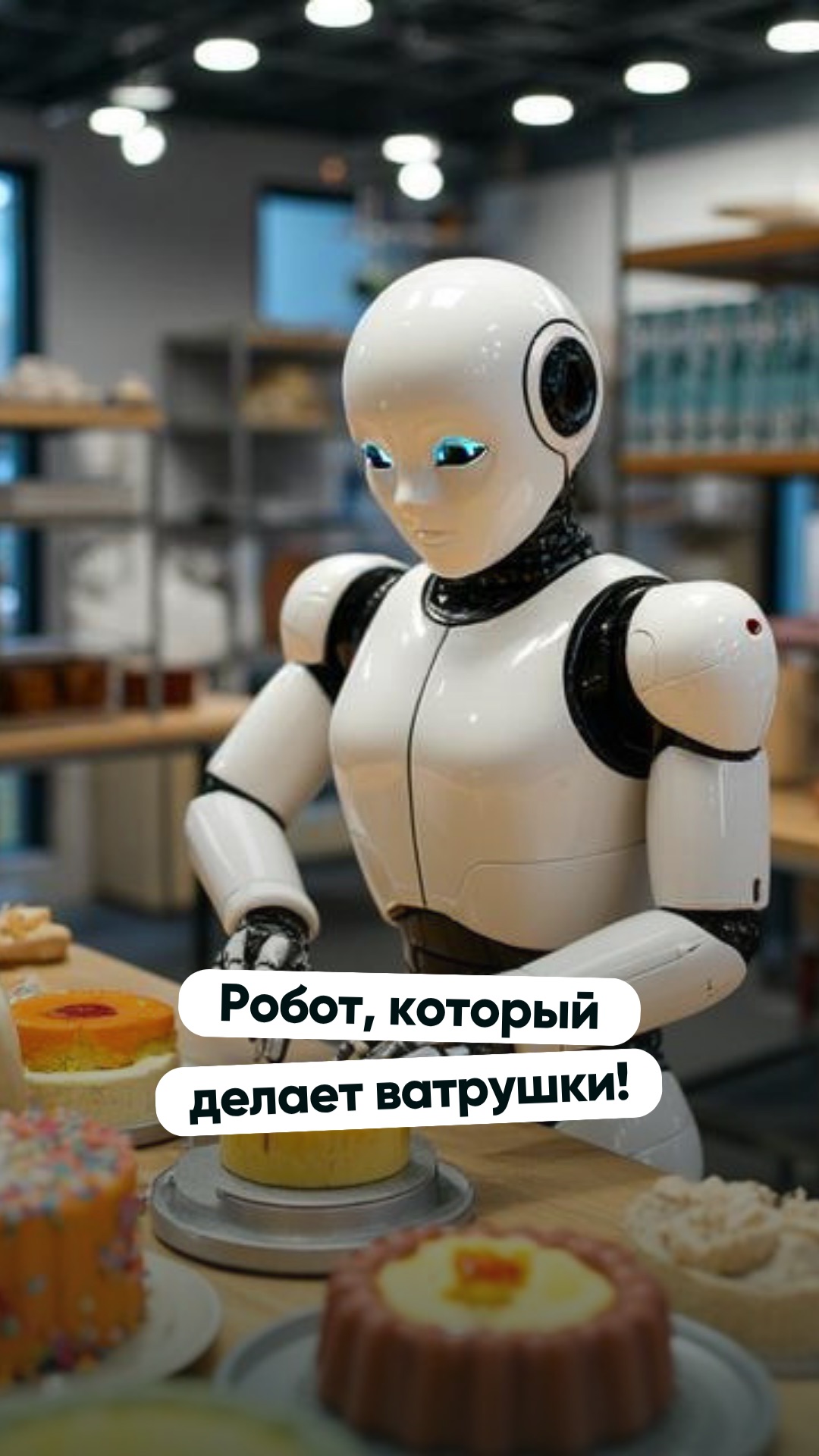 Робот, который делает ватрушки!