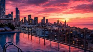 Rooftop Sunset Lounge 🌇 Urban Deep House Mix