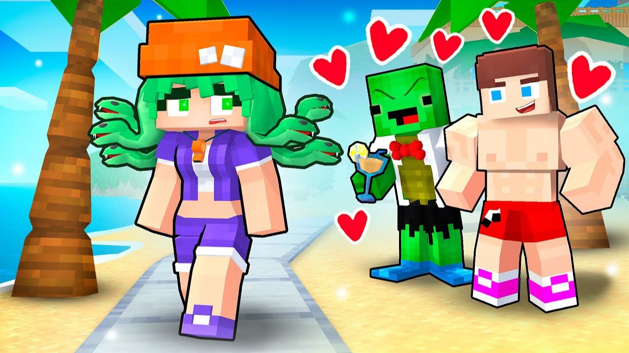 Джей-Джей и Майки влюбляются в Айви — Майзен Анимация Minecraft