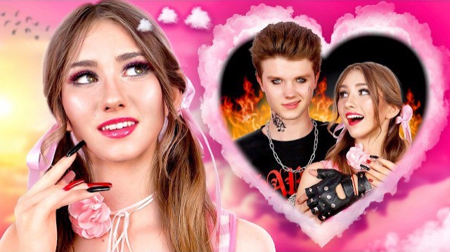 🎸 ИЗ МИЛАШКИ В РОКЕРШУ РАДИ КРАША! 🖤 Мой жесткий экстремальный мейковер!