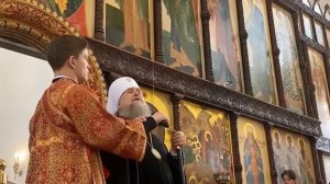 Слово владыки Александра на отдание Пасхи