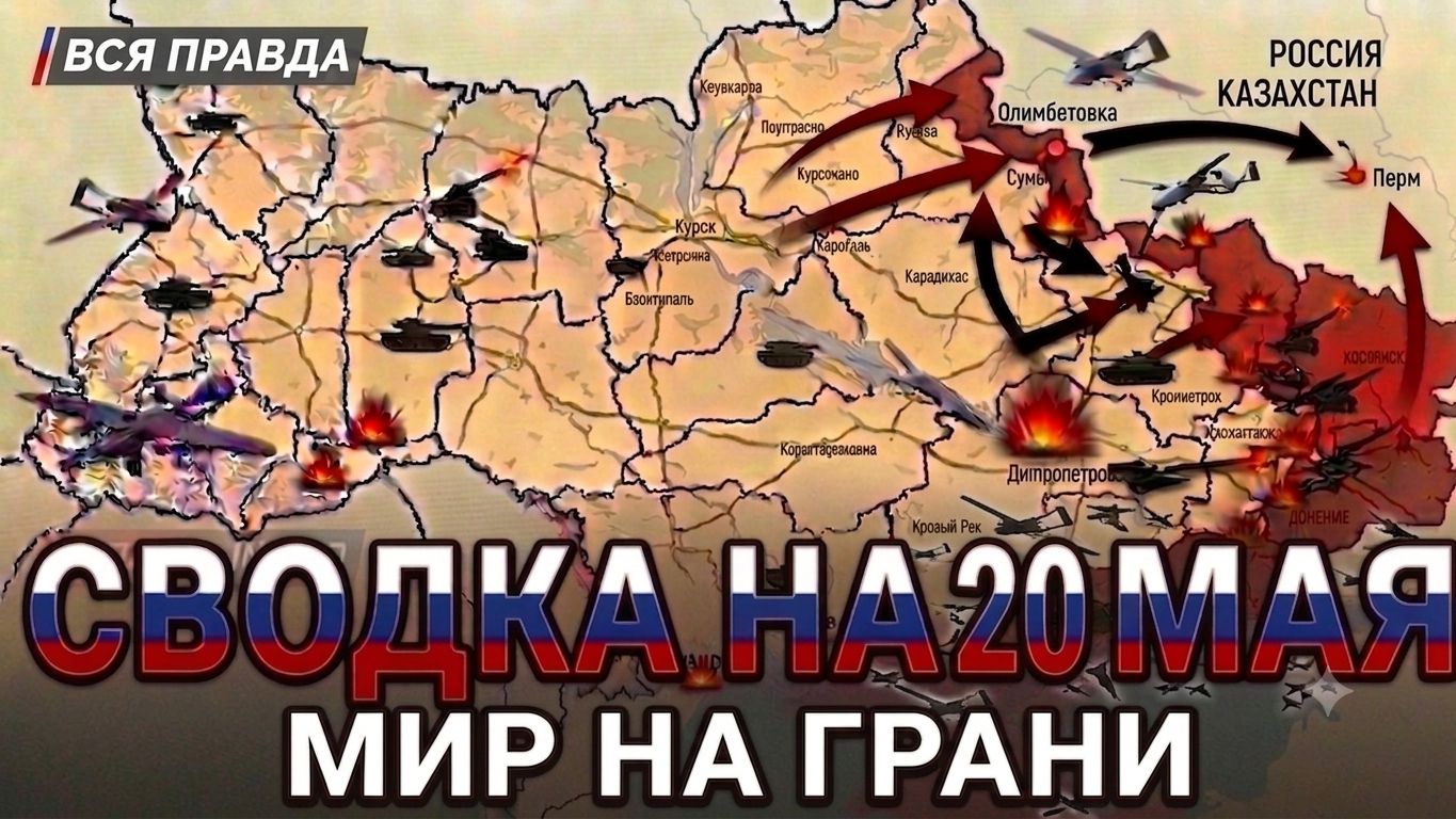 СВОДКА НА 20 МАЯ, КАРТА СВО СЕГОДНЯ, НОВОСТИ , СВО НА УКРАИНЕ, ВОЙНА ИРАН 2026 ЮРИЙ ПОДОЛЯКА
