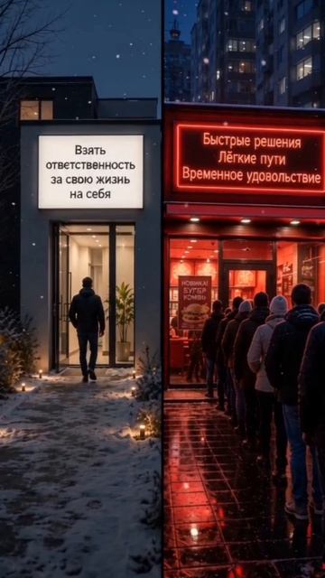 Каждый день ты выбираешь. Не словами, а действиями.