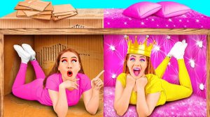 Секретный Домик Под Кроватью # Богатая vs Бедная Смешные Моменты от 4Teen Challenge