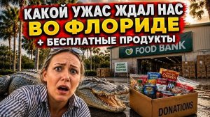 Мы не ожидали ТАКОГО- Флорида, ЧТО СЛУЧИЛОСЬ- Бесплатные продукты