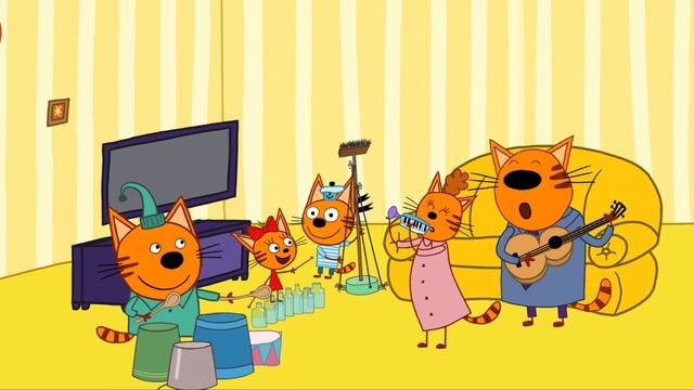 Три Кота / Развивающая Игра Для Детей.