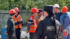 Полиция выявила на стройке иностранных рабочих, нарушивших миграционное законодательство