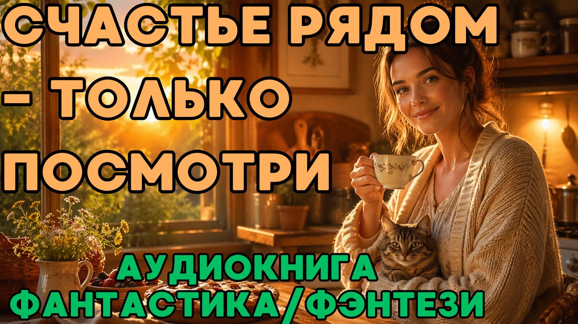 АУДИОКНИГА ФАНТАСТИКА/ФЭНТЕЗИ: СЧАСТЬЕ РЯДОМ — ПРОСТО ПОСМОТРИ СЛУШАТЬ