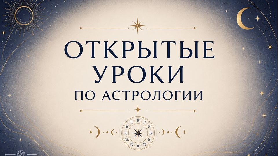 ОТКРЫТЫЕ УРОКИ ПО АСТРОЛОГИИ. 2 УРОК