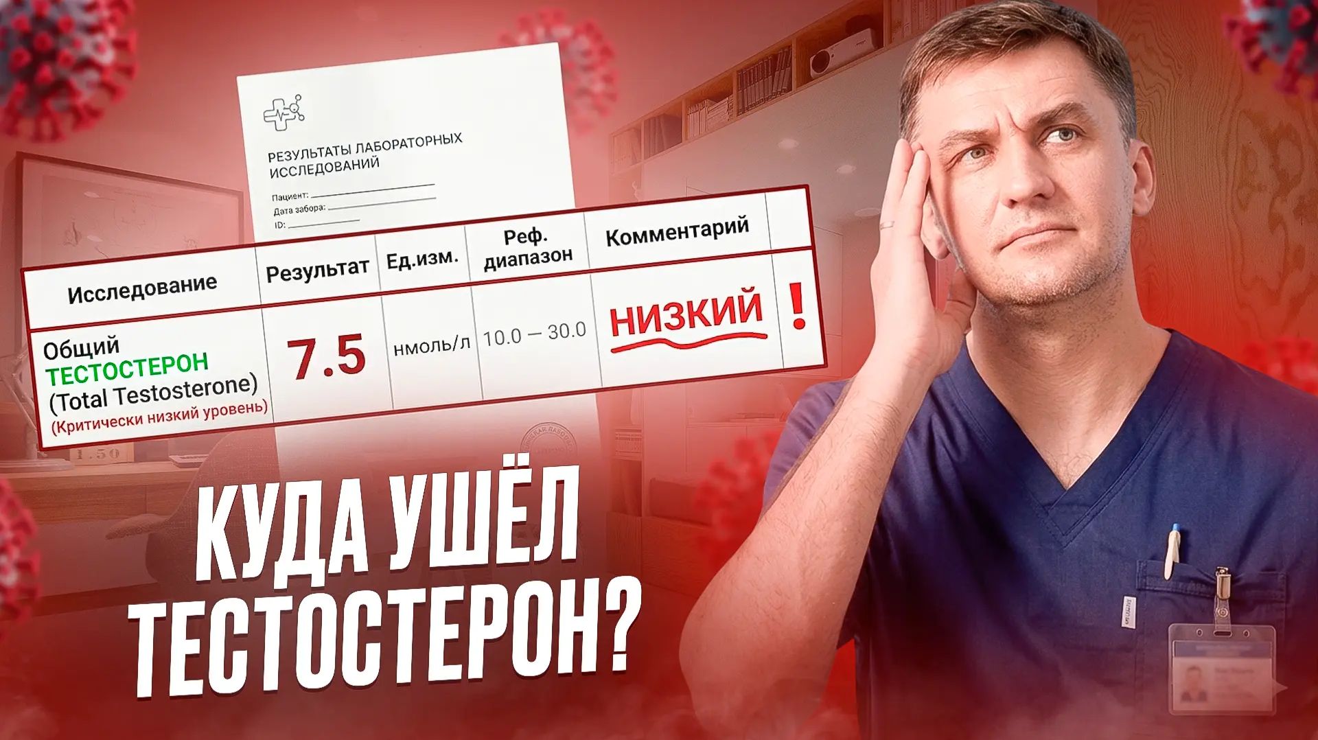 ТЕСТОСТЕРОН И ГСПГ. Всё гораздо проще!