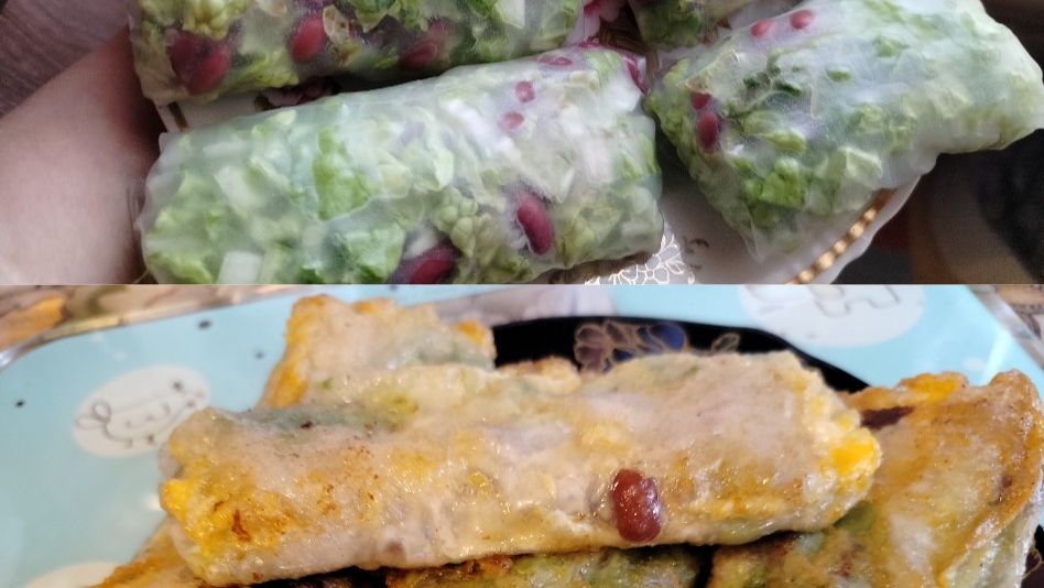 Конвертики с рисовой бумаги, мой первый опыт, ошибки. За то очень вкусно.