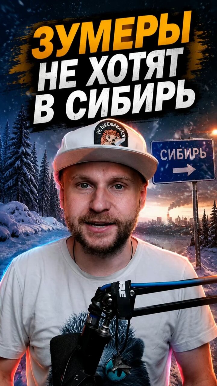 Зумеры не хотят ехать работать в Сибирь 😨
