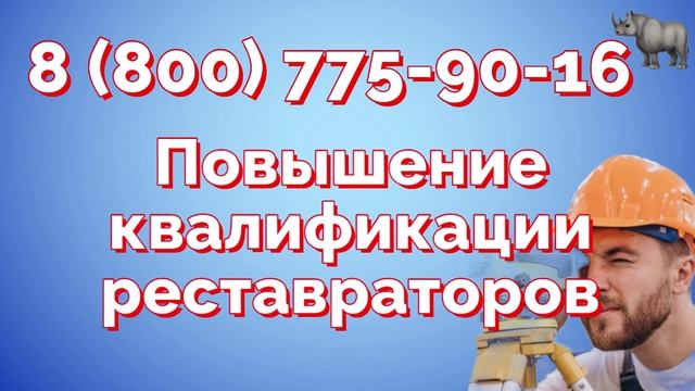 Дистанционное обучение и повышение квалификации реставраторов