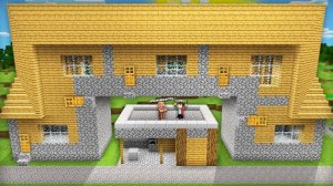 У МЕНЯ ПОЯВИЛСЯ СОСЕД С ДЛИННЫМ ДОМОМ В МАЙНКРАФТ | Компот Minecraft