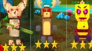 МЕНЮ КОСТЮМОВ ДЛЯ ЗОМБИ Super Bear Adventure/Приключения Супер Медведя