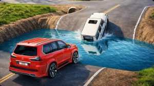 Автомобили против глубокой воды: Безумный челлендж в BeamNG Drive!