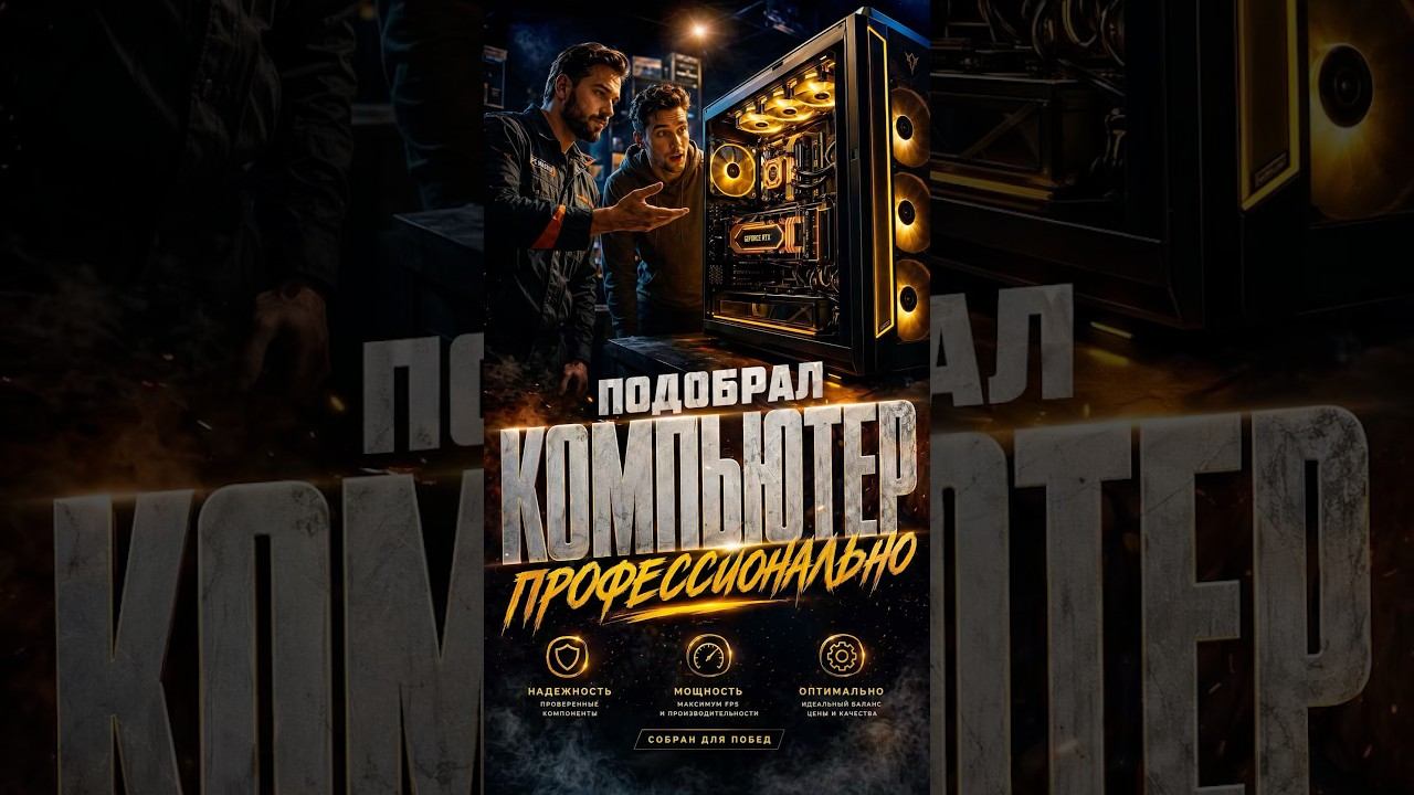 Подобрал Компьютер как настоящий  Профессионал