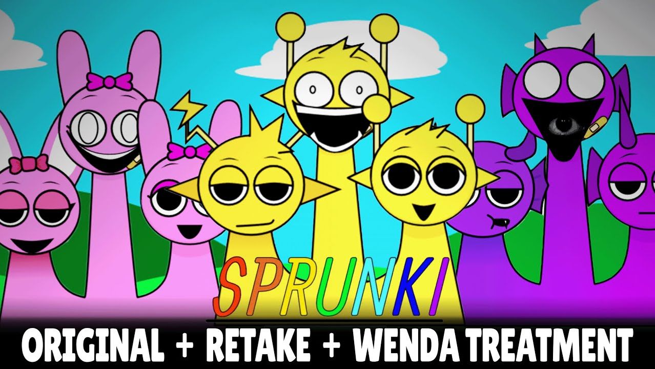 INCREDIBOX SPRUNKI: TRIPLE SPRUNKI 🌀 — NORMAL 😶 + RETAKE 🔄 + WENDA TREATMENT 💊! ✨🎶