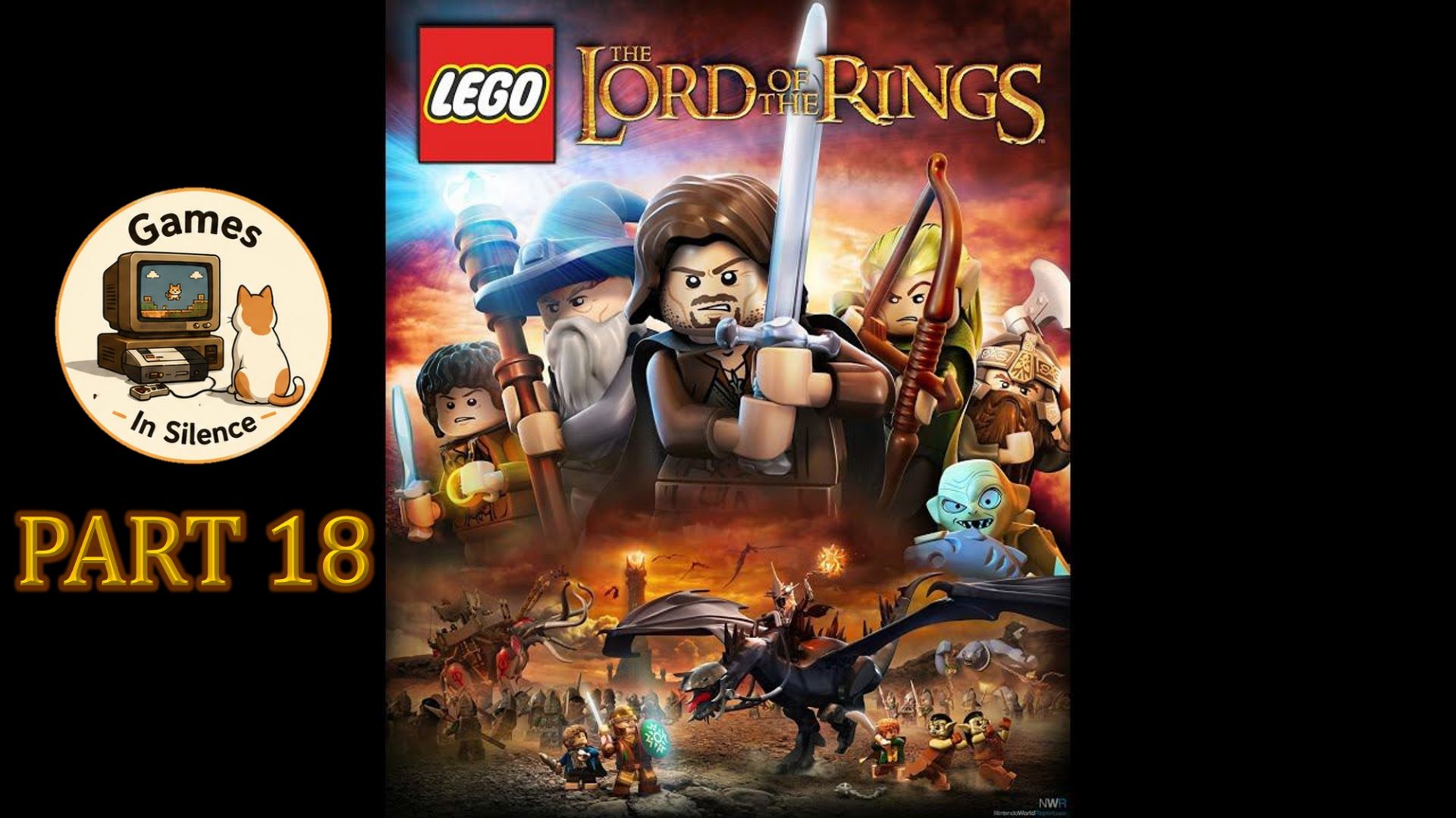 LEGO. Lord of the Rings. 100% Прохождение 18. Свободная игра